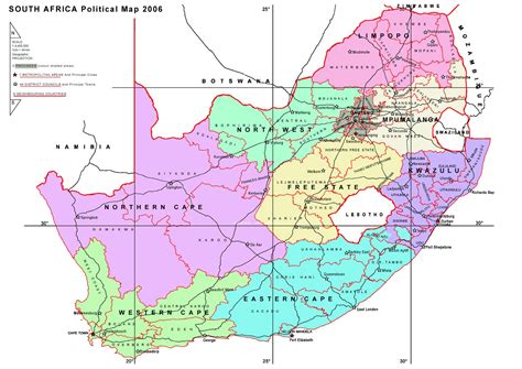 southern africa map pdf.